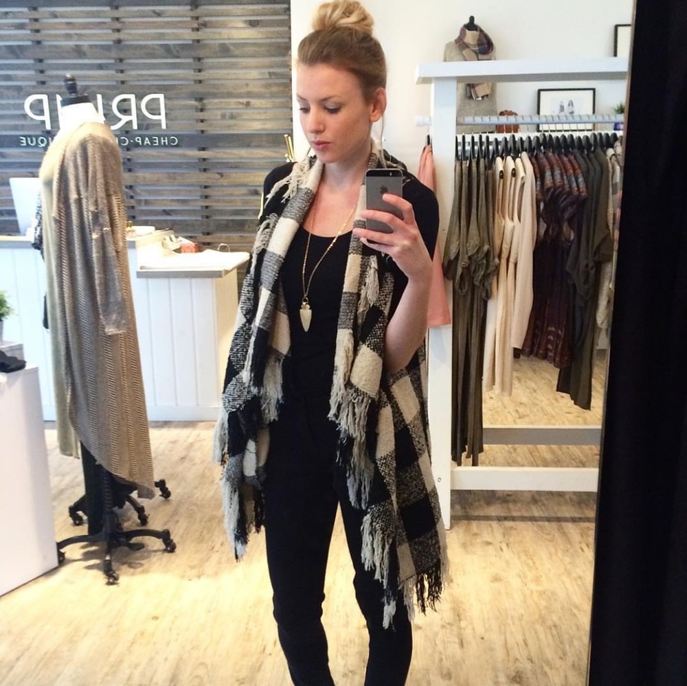 TCEC Buffalo Plaid Vest
